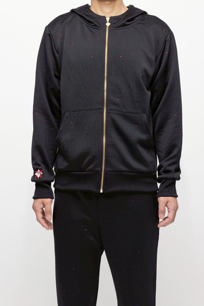 “ロッソスターラ” フーディートップス