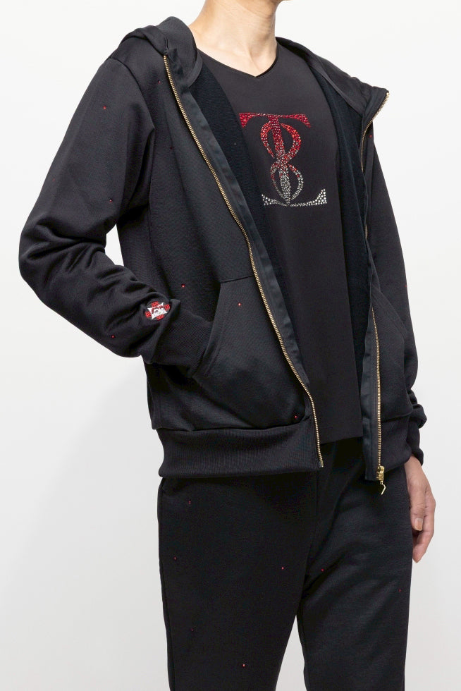 “ロッソスターラ” フーディートップス