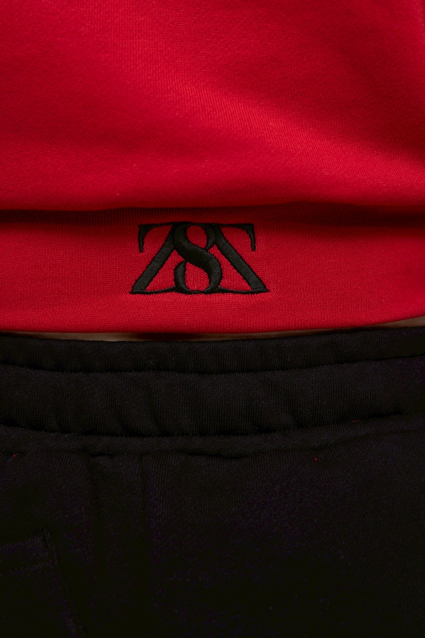 “フレリア” クロップドトップス レッド