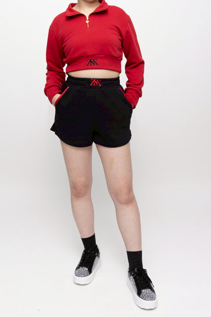 “ダンザ” ショートパンツ ブラック