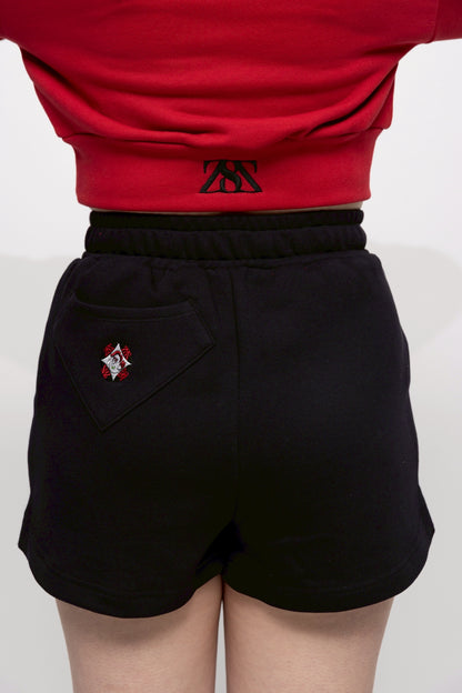 “ダンザ” ショートパンツ ブラック