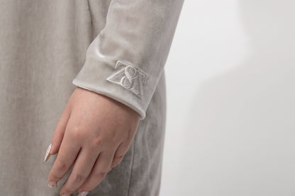 “ソーニョベルルッタ” ミドル丈ワンピース  シルバー