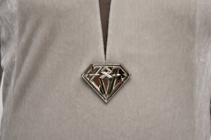 “ソーニョベルルッタ” ミドル丈ワンピース  シルバー