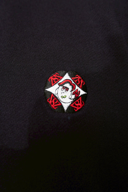 “エイザさん”スウェット トップス  ブラック