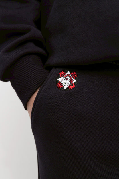 “エイザさん”スウェット パンツ ブラック