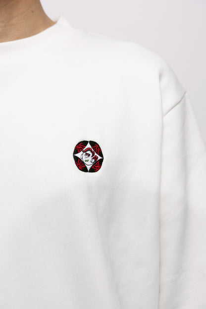 “エイザさん”スウェット トップス ホワイト